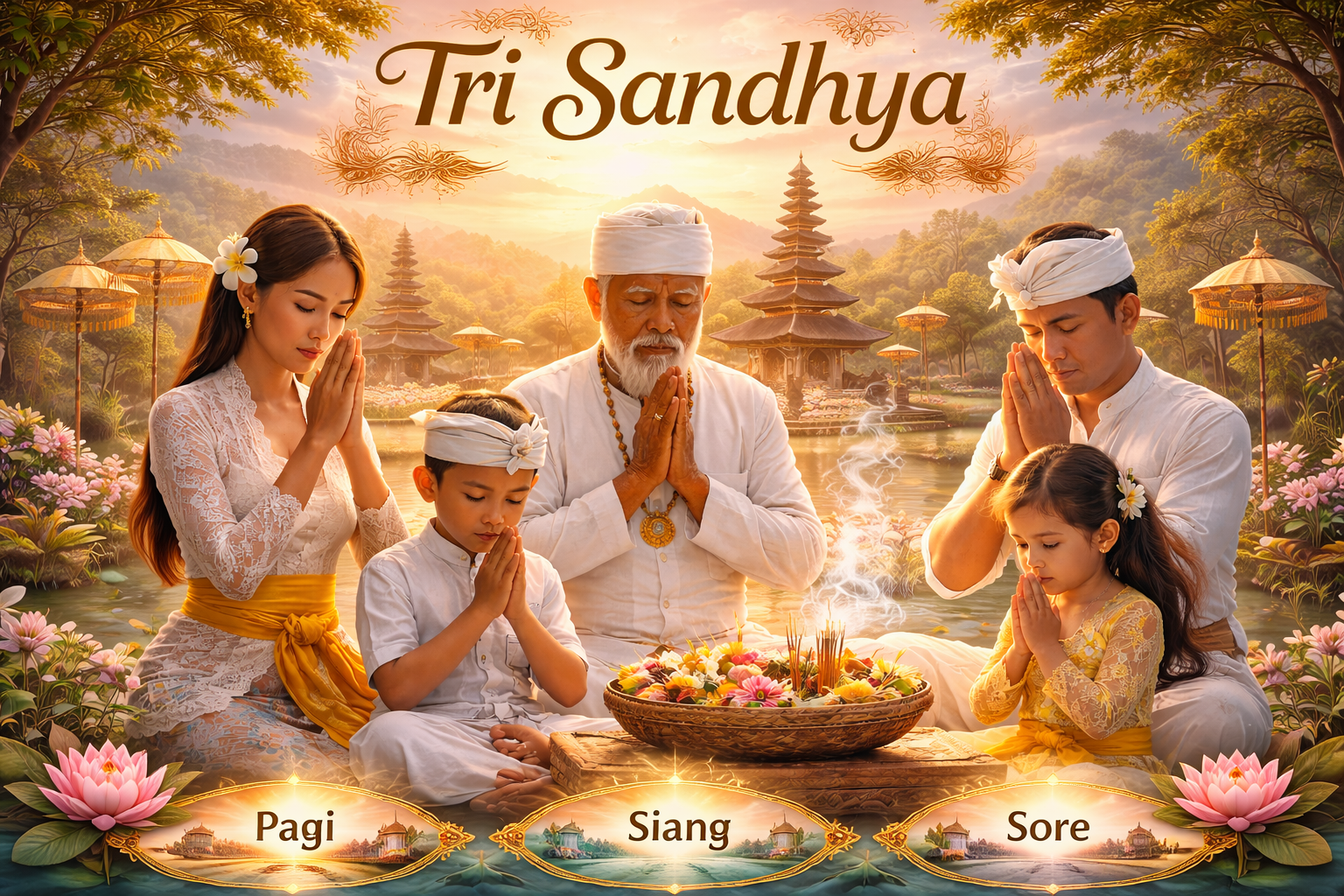 Tri Sandhya: Filosofi Hindu Menyembuhkan Jiwa dan Pikiran